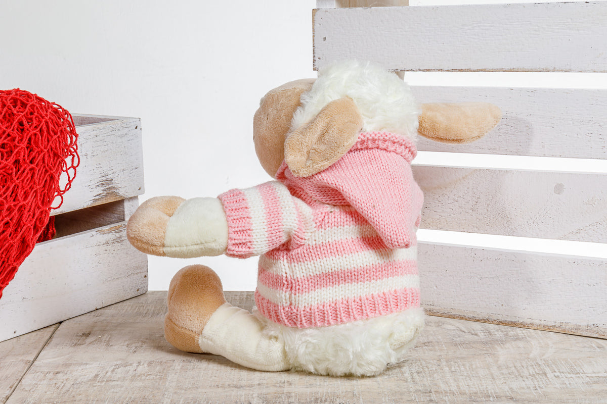 Kuscheltier Schaf klein rosa