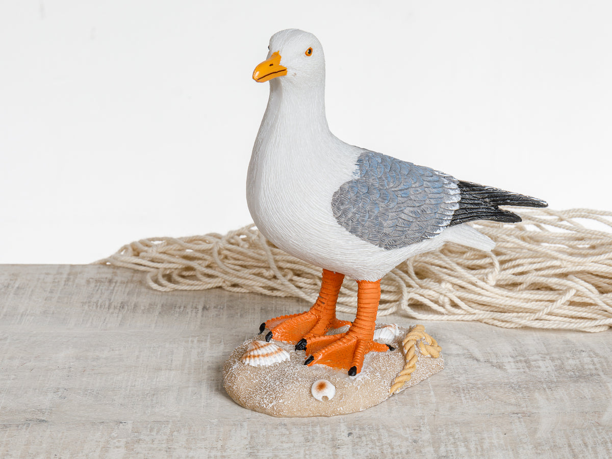Deko Möwe klein Sandsockel