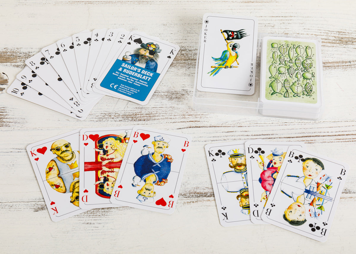 Kartenspiel maritim