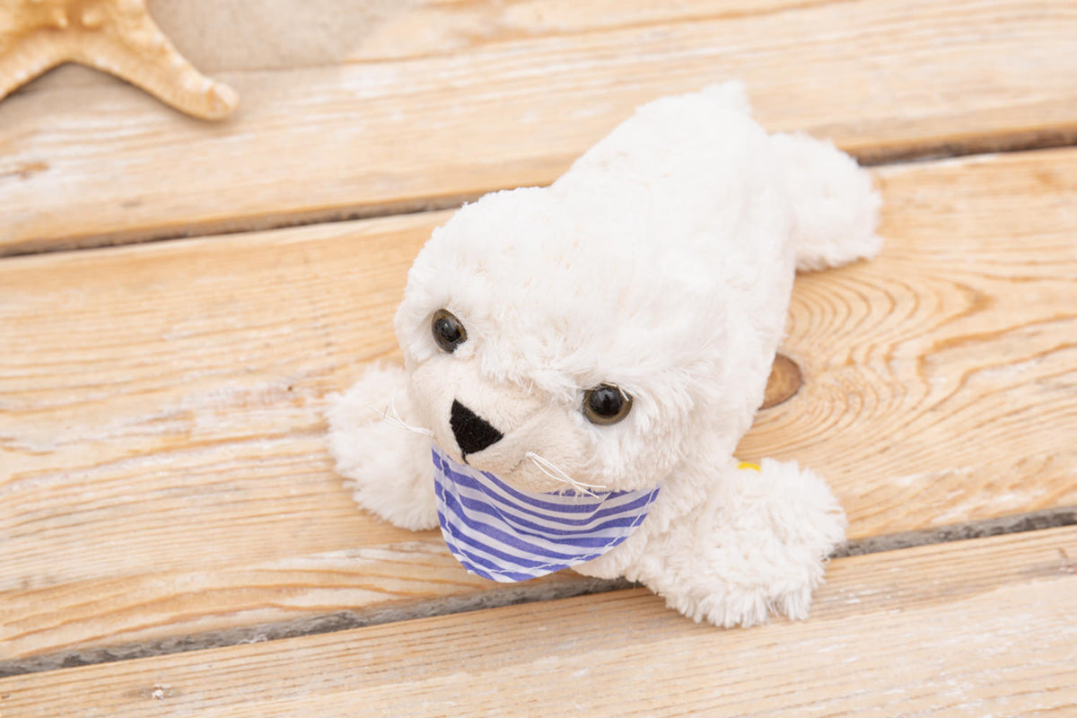 Plüschseehund creme 27cm