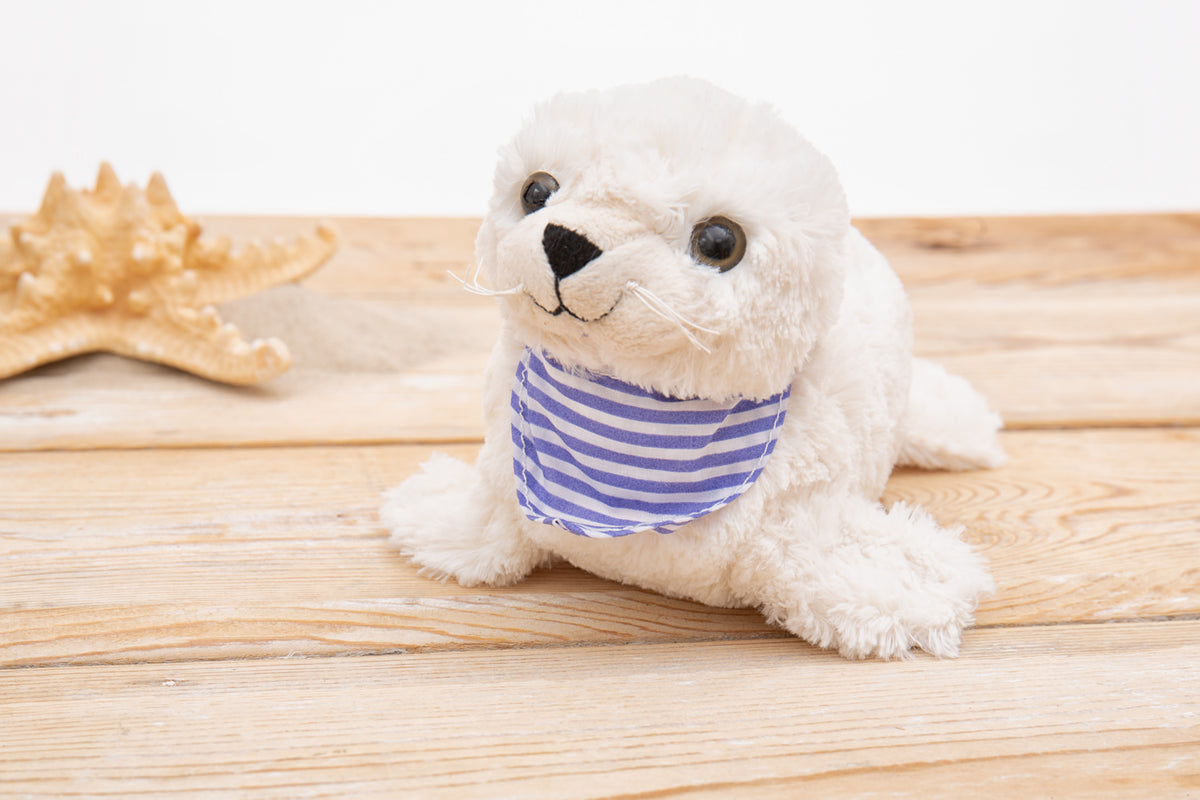 Plüschseehund creme 27cm