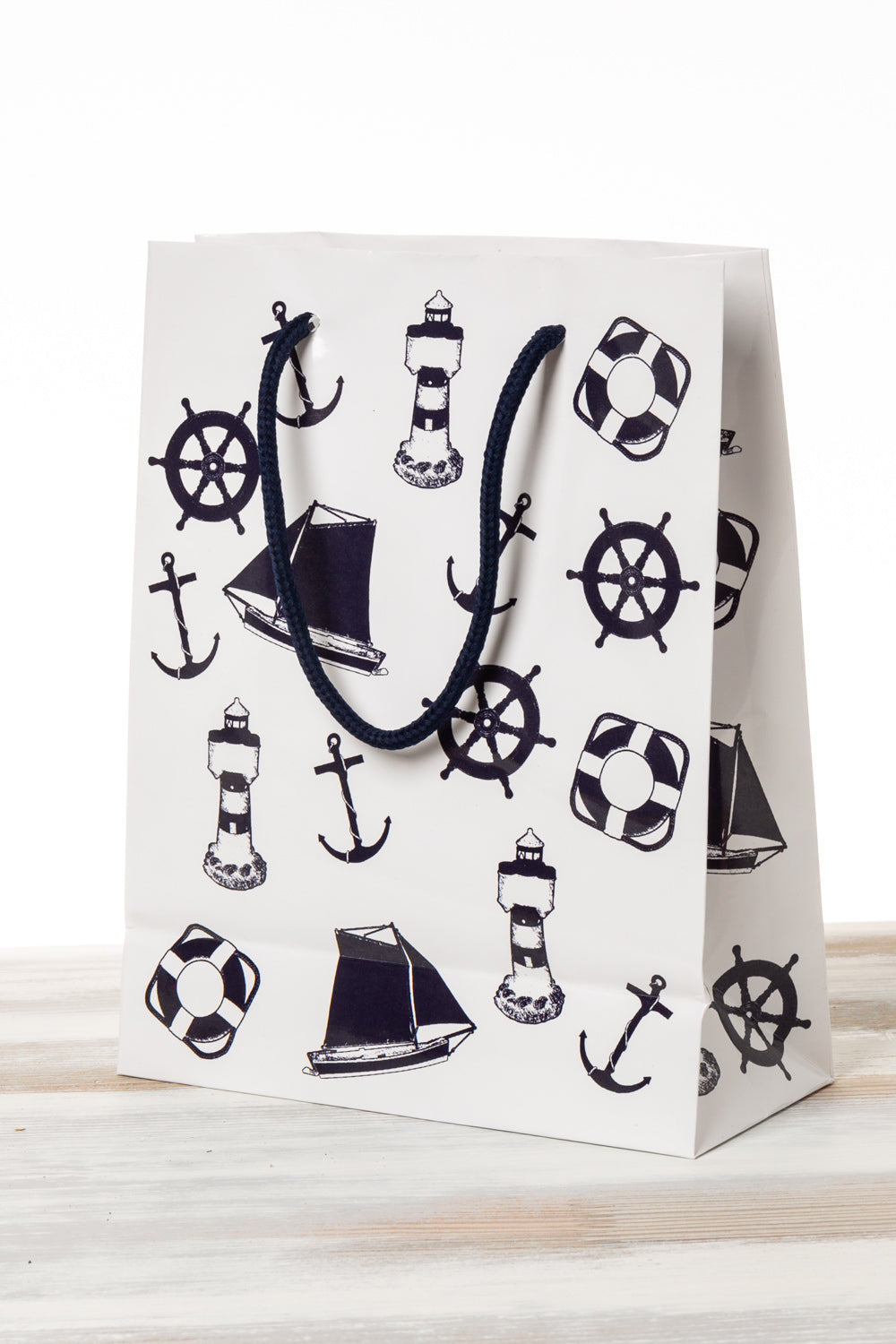 Tüte für Geschenke maritim
