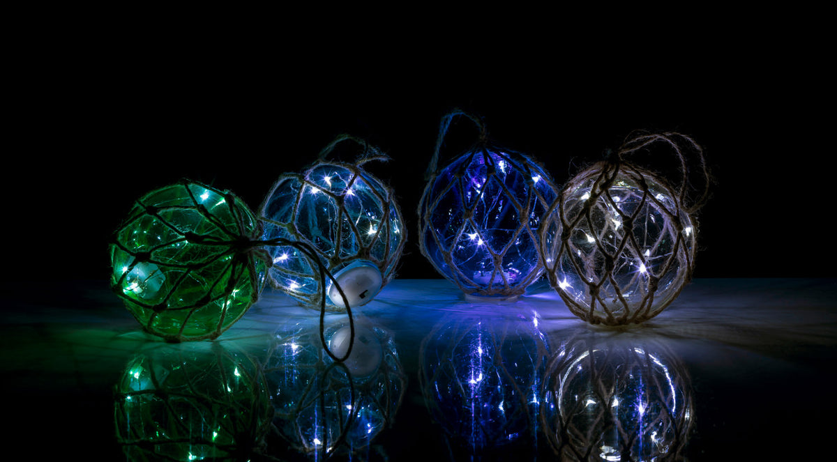 Fischerkugeln LED Beleuchtung