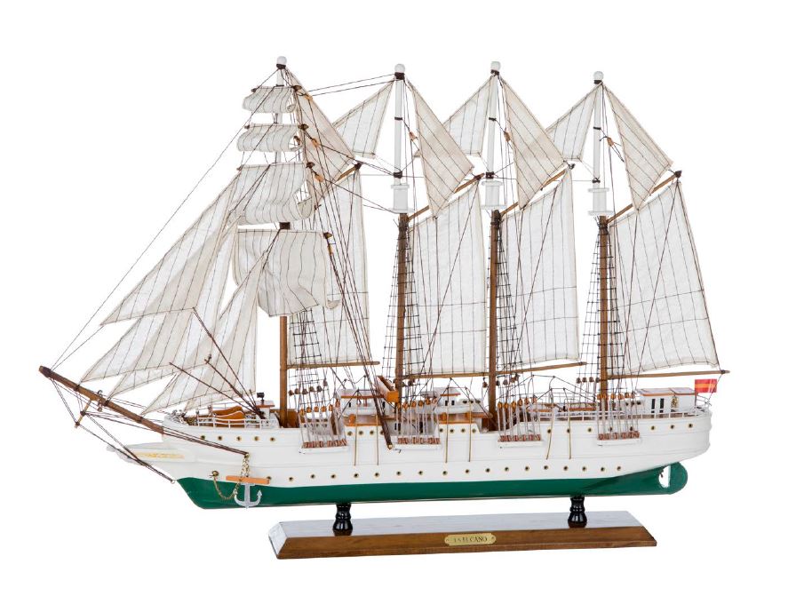 Modellschiff Segelschulschiff J.s. Elcano