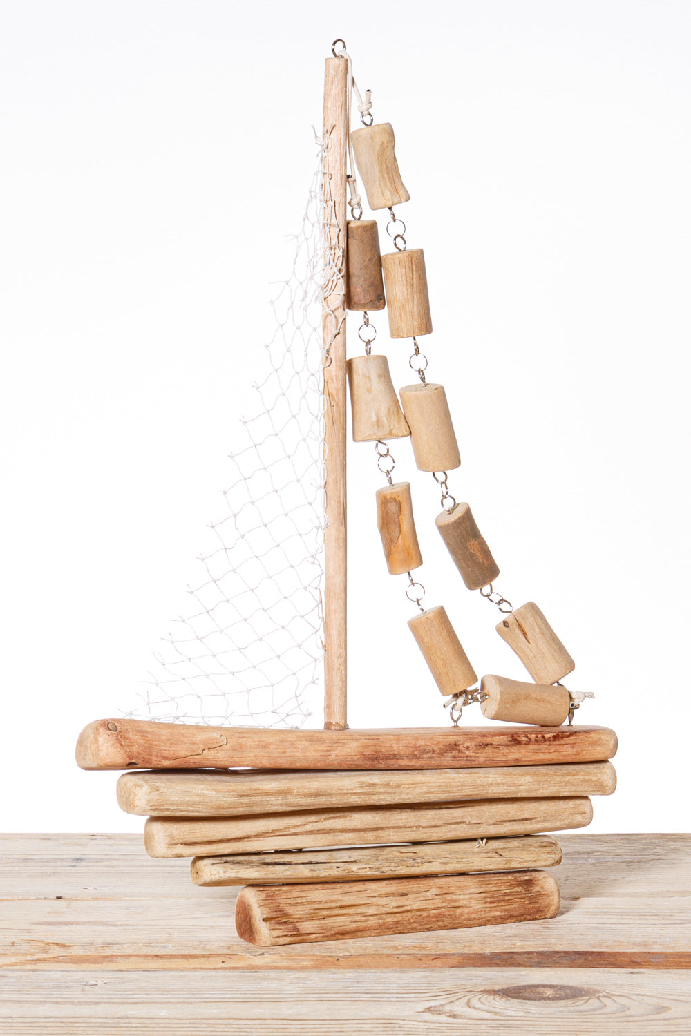 Segelboot Deko Treibholz