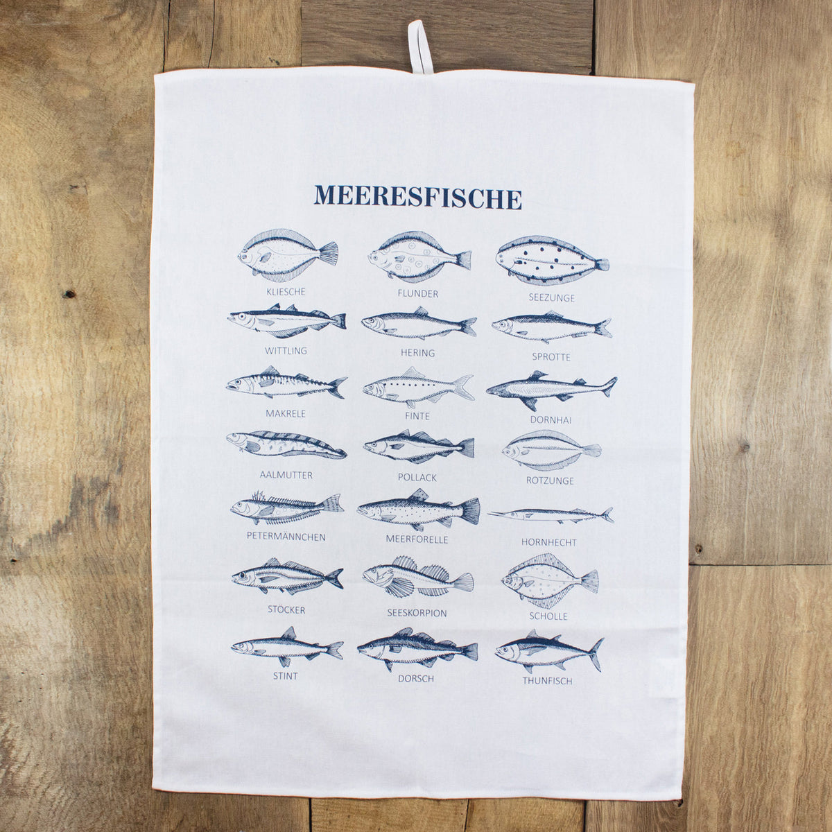 Meeresfische Geschirrtuch