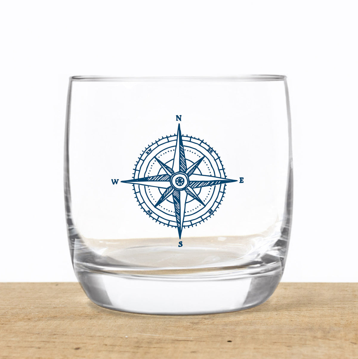 Whiskyglas Kompass
