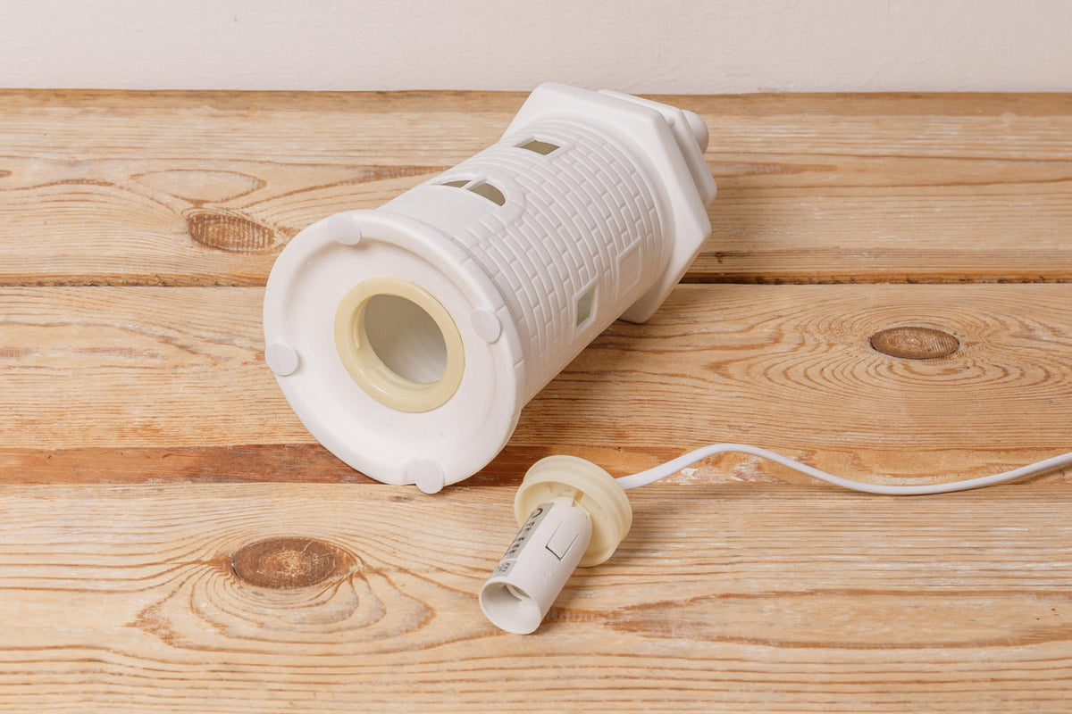 Leuchtturm Keramik Lampe