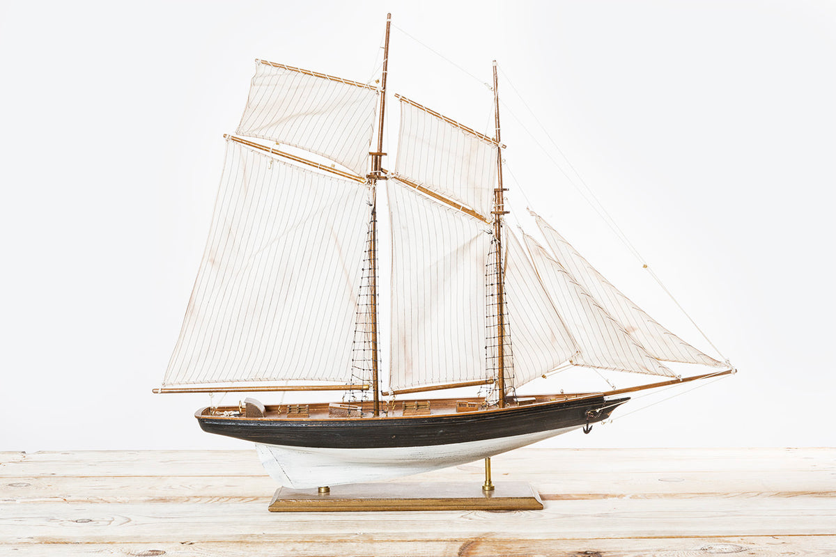 Vintage Segelyacht Modell