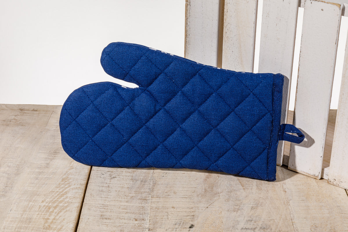 Ofenhandschuh marineblau