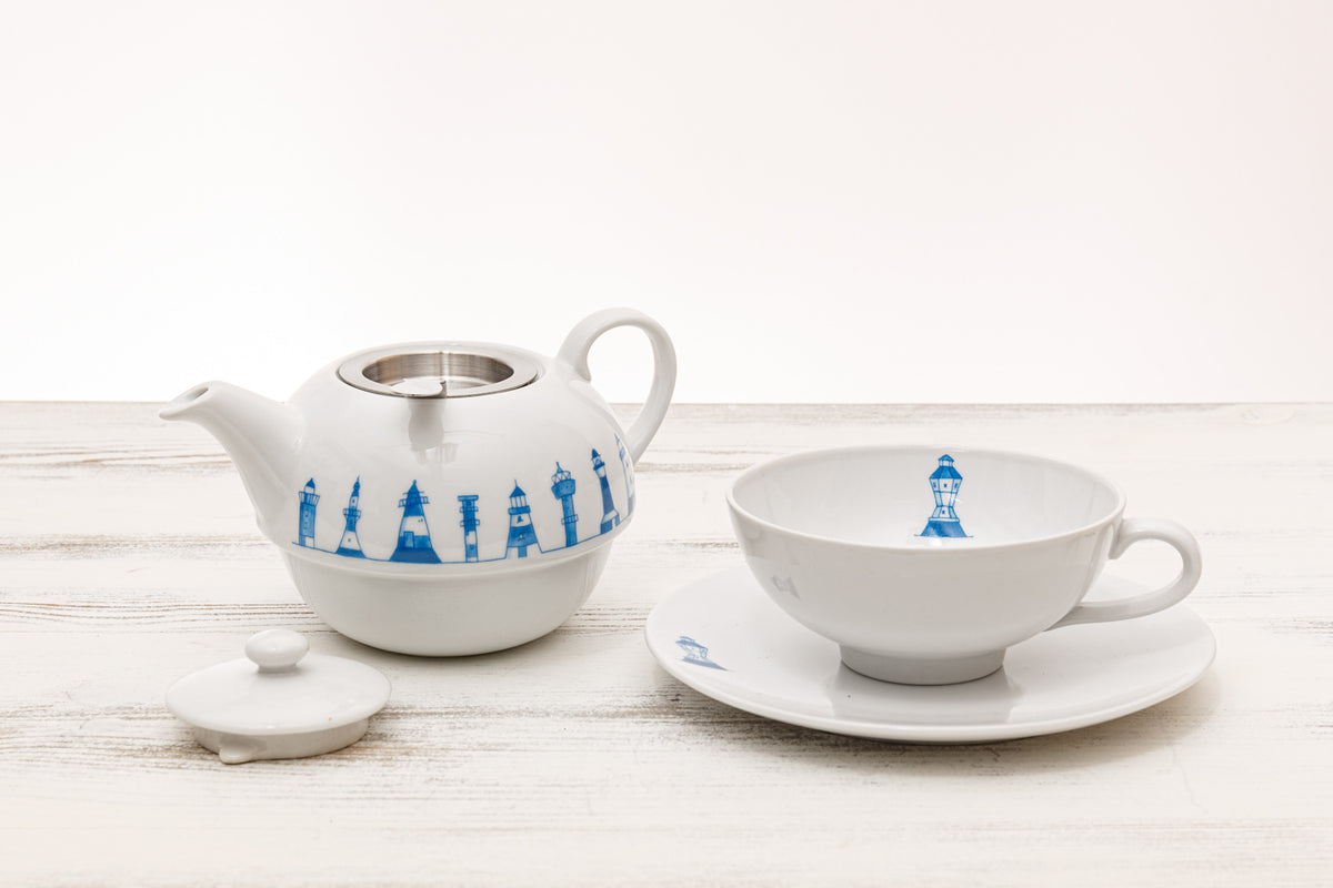 Tea for One Leuchtturm Porzellan