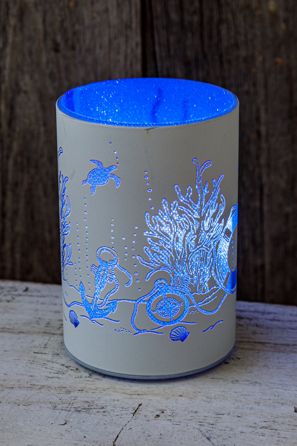 LED Glas Meeresmotive