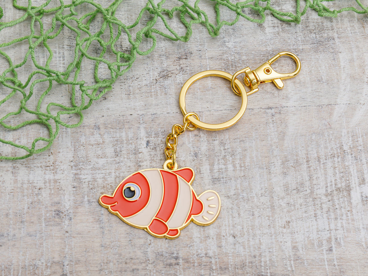 Schlüsselanhänger Clown-Fisch
