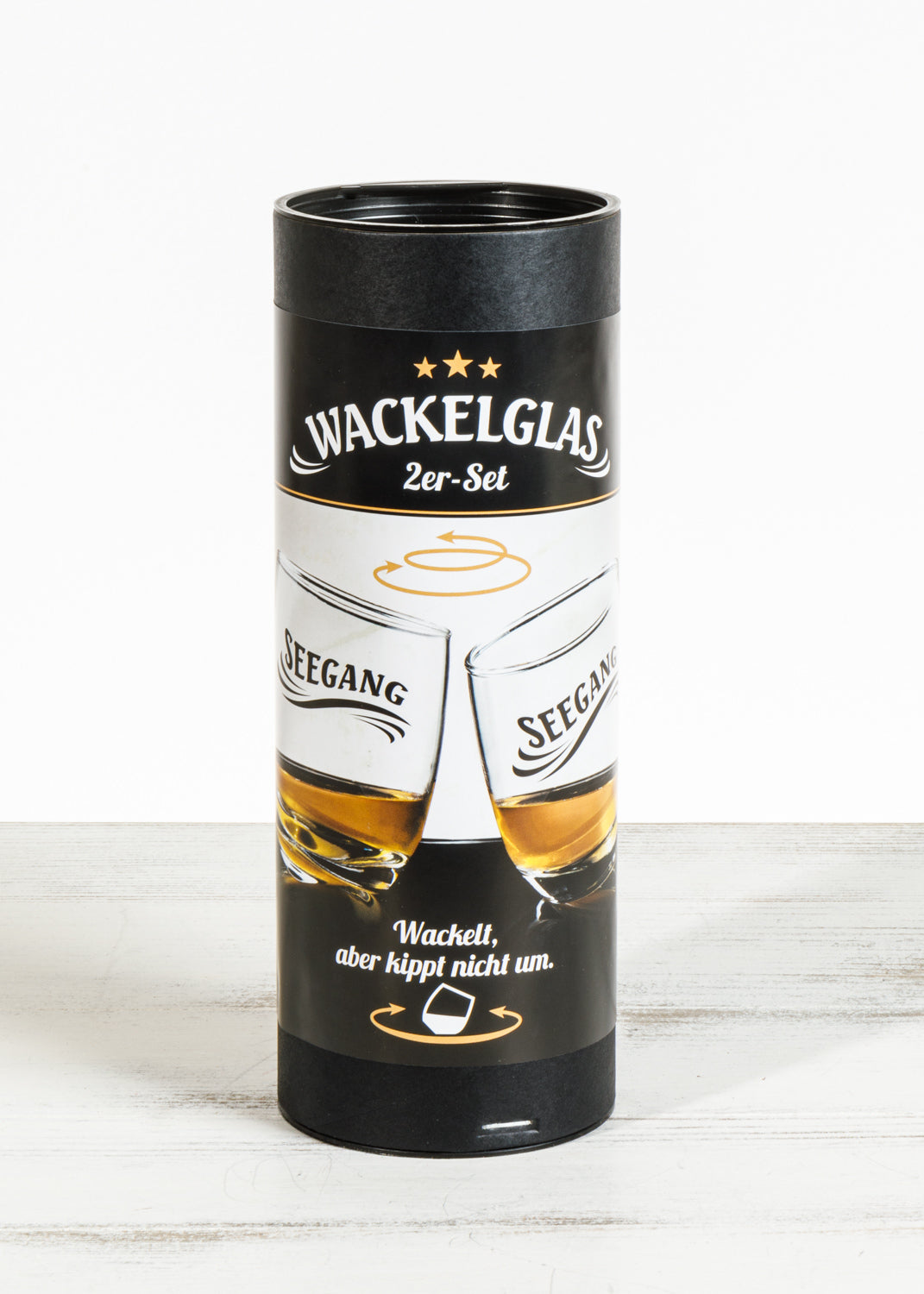 Glas Wackelglas Seegang 2 Set