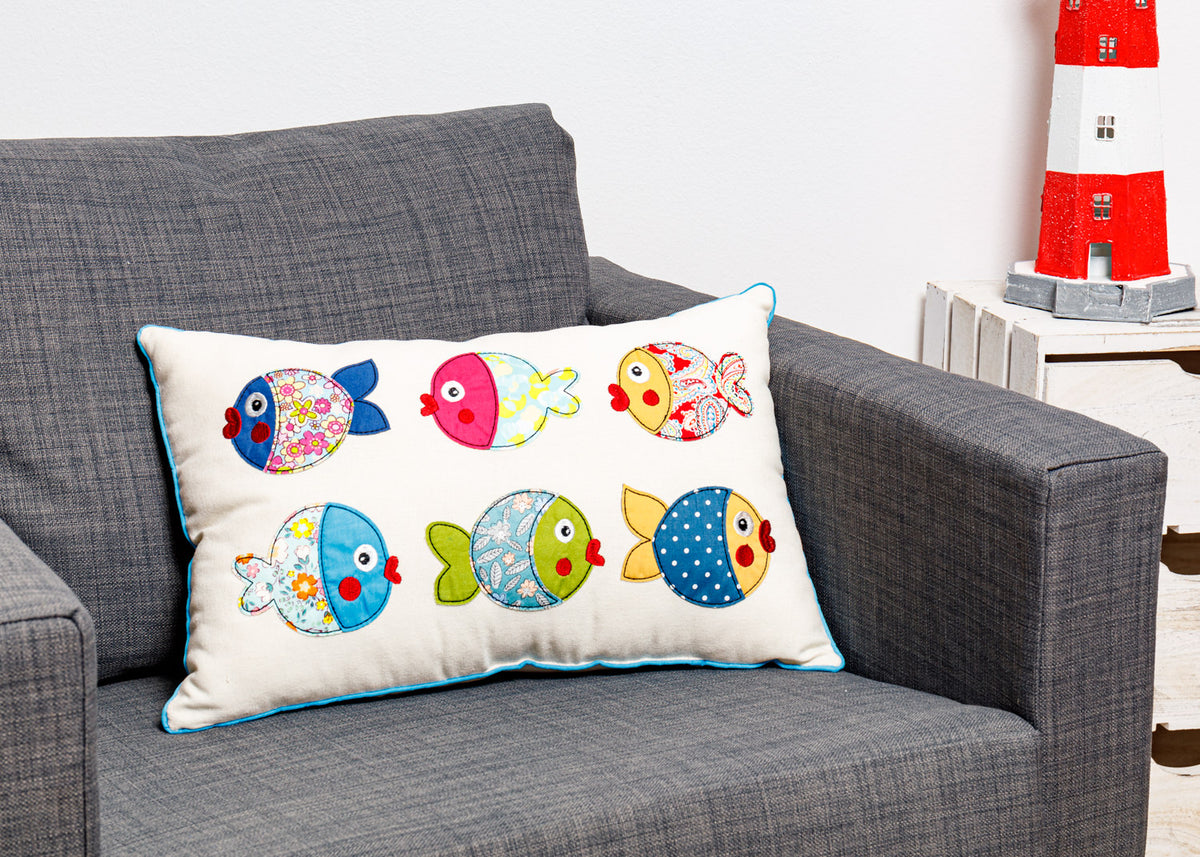 Bunte Fische Kissen
