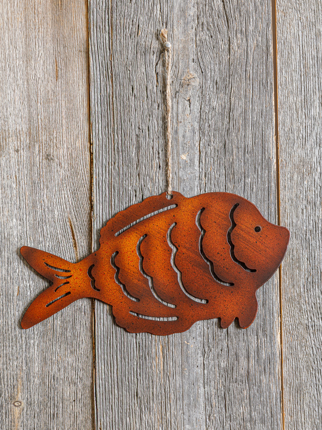 Wandhänger Fisch Metall