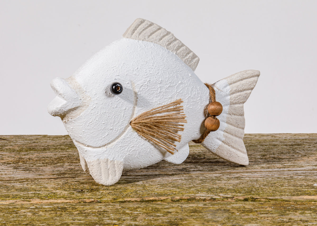Fisch weiß beige