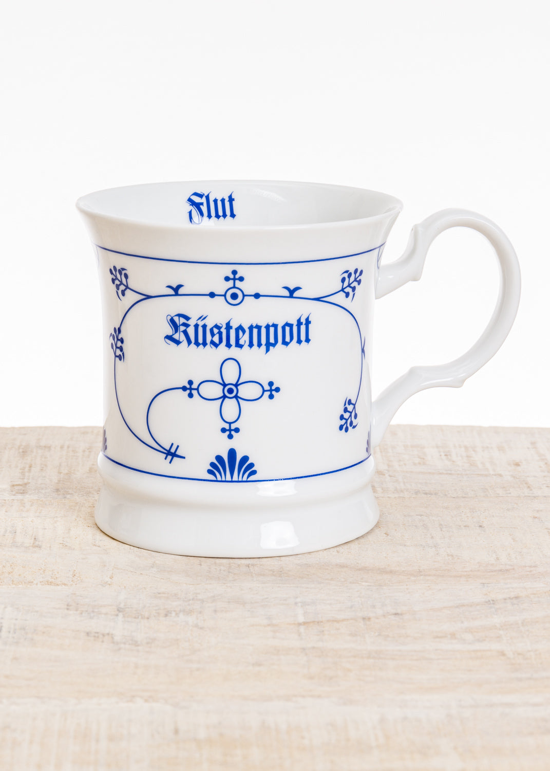 Indisch Blau Becher mit den Gezeiten