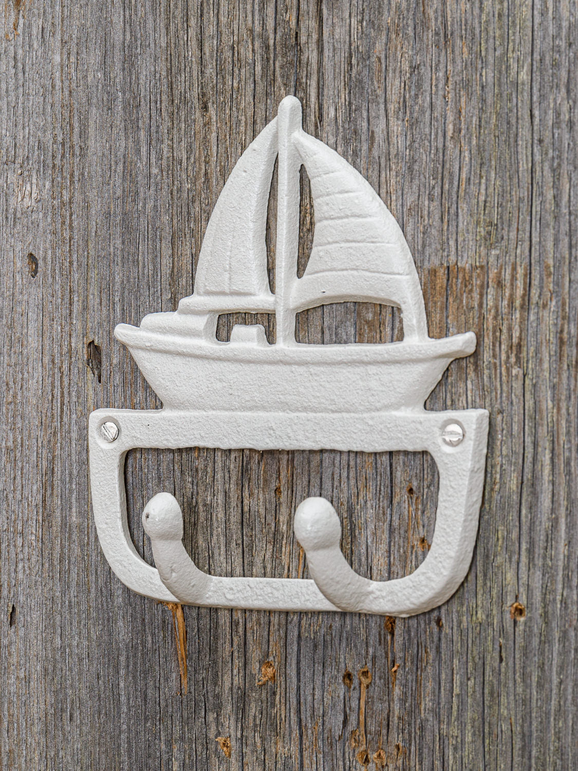 Garderobenhaken Segelschiff