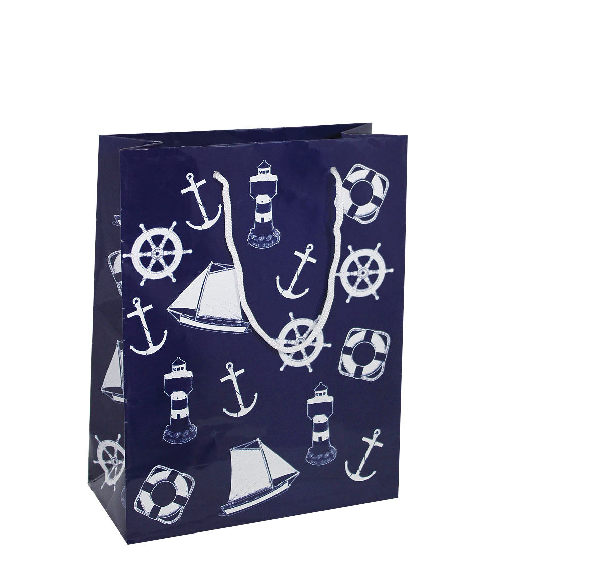 Blaue Geschenktüte klein