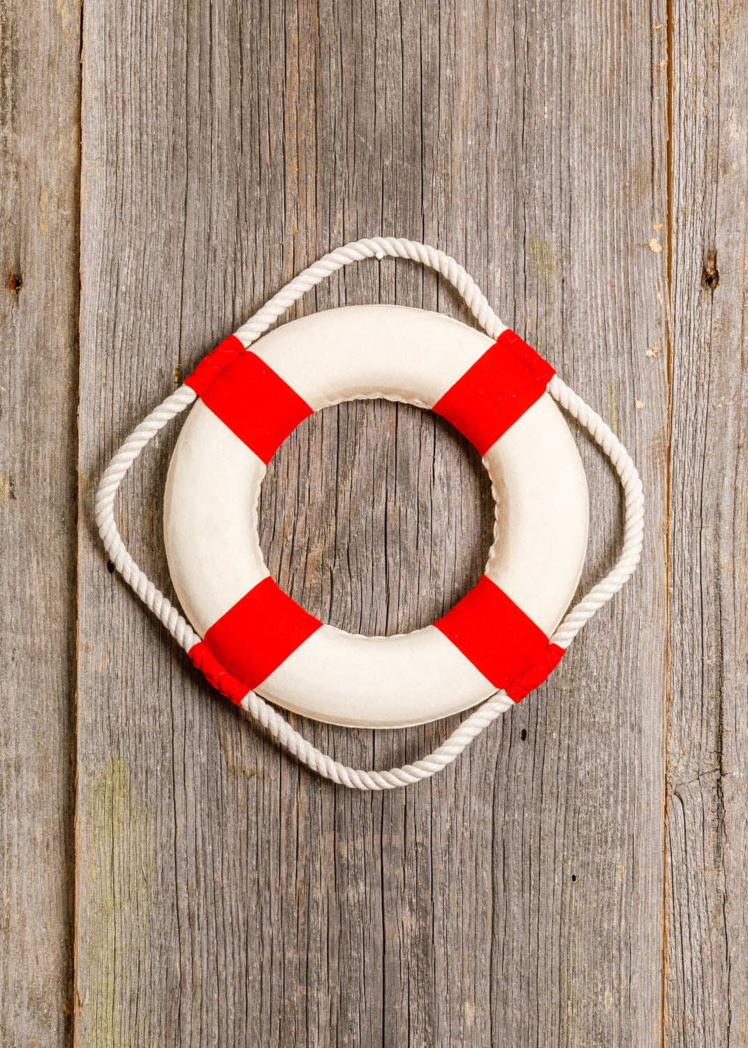 Rettungsring rot weiß o. Aufdruck 20cm