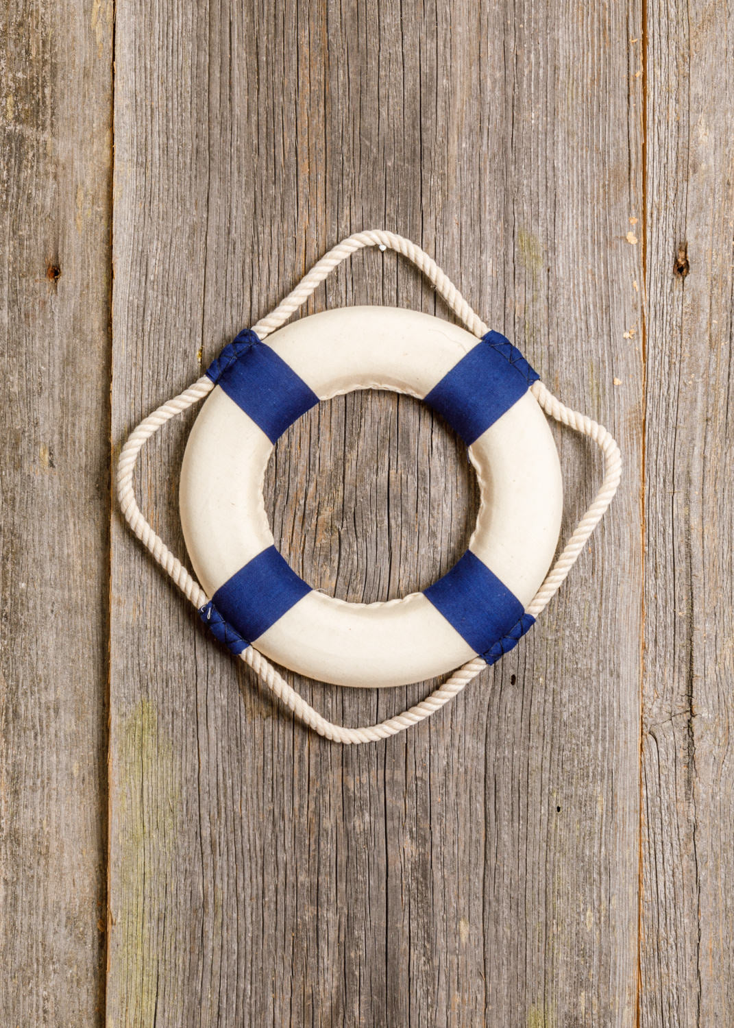 Rettungsring blau weiß 20cm