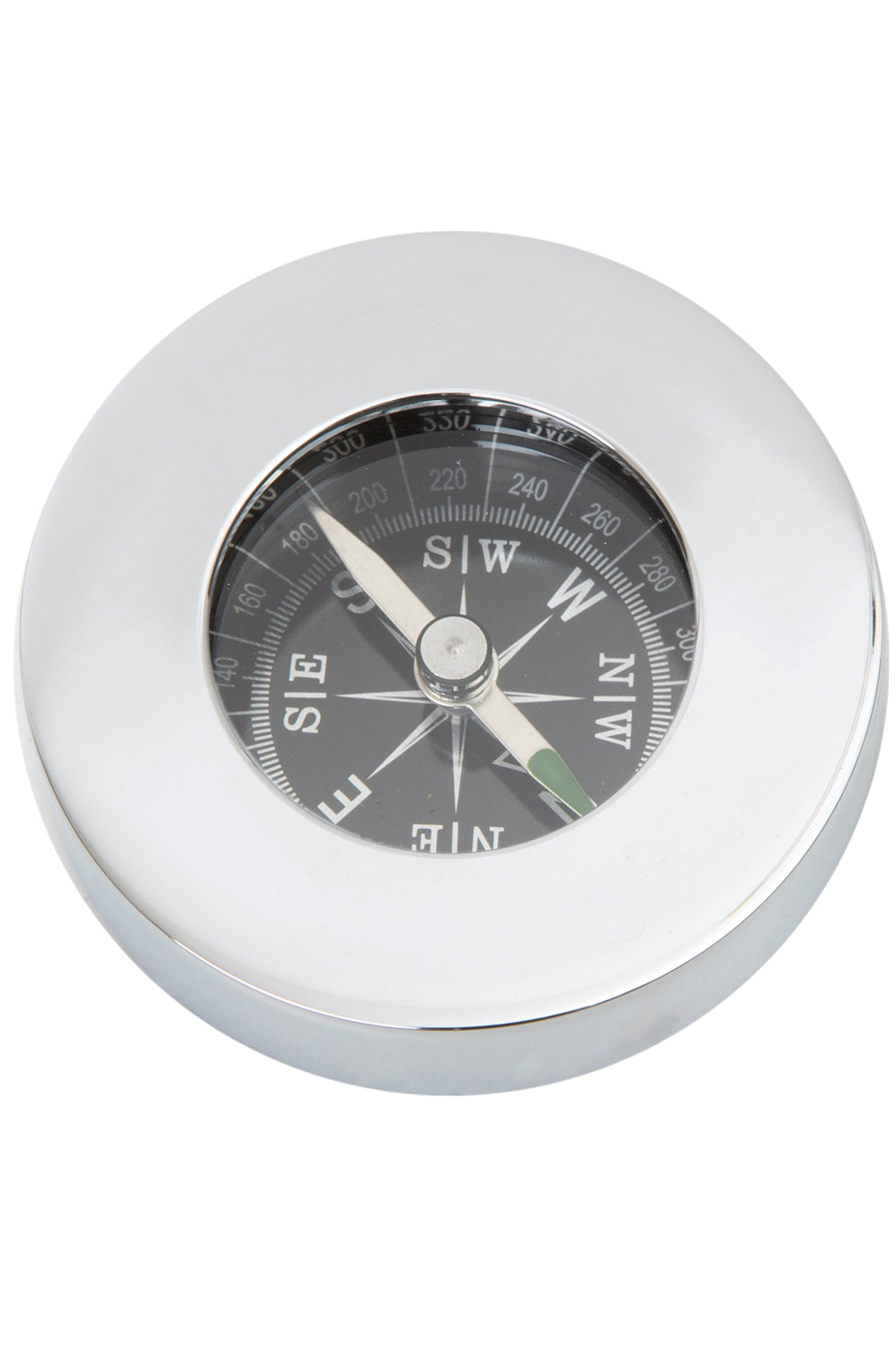 Briefbeschwerer Kompass Silber