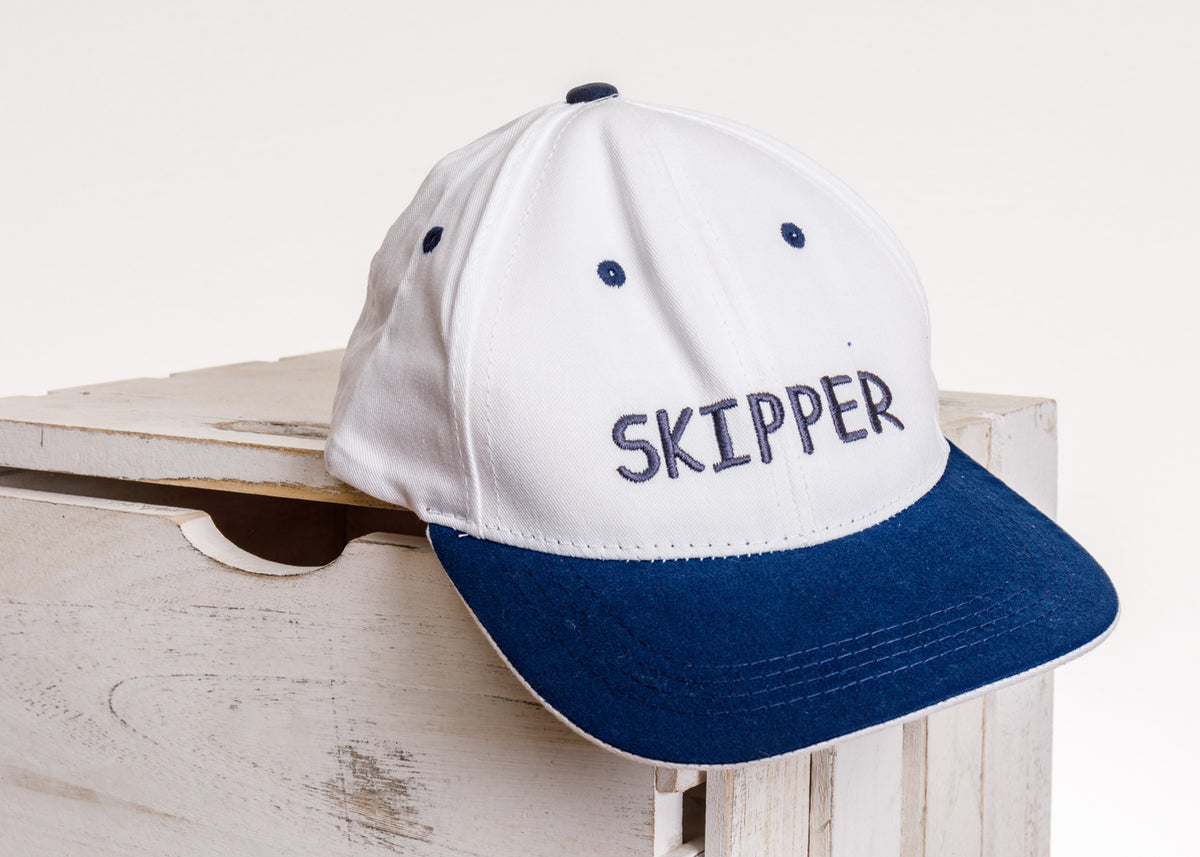Cap weiß maritim Skipper