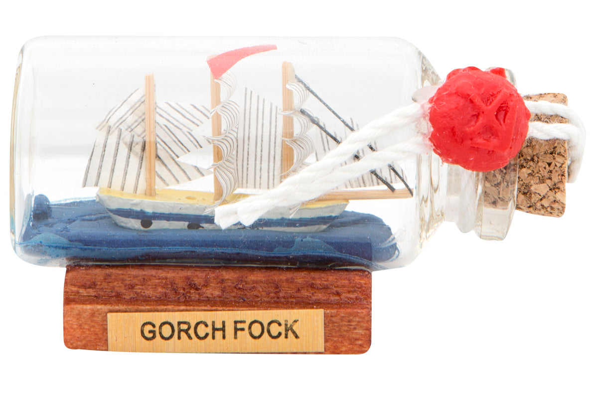Flaschenschiff mini Gorch Fock