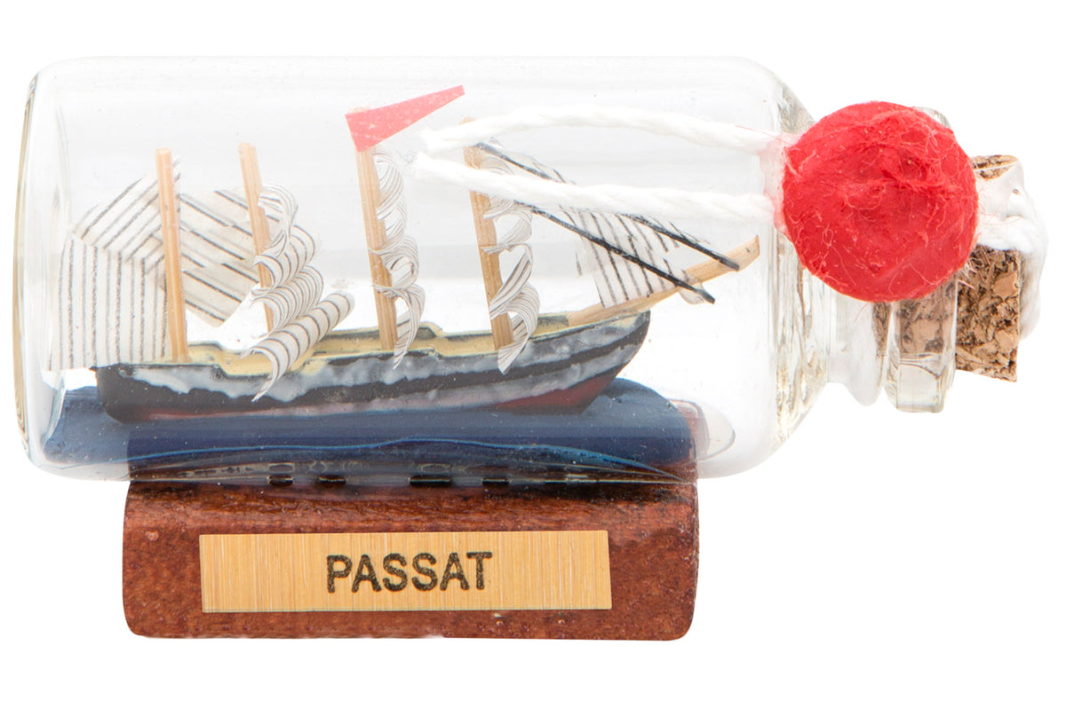 Flaschenschiff Passat mini