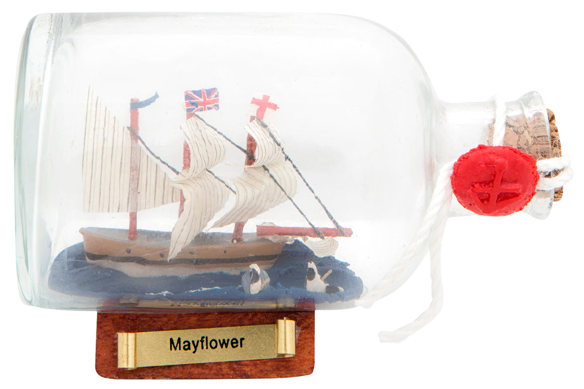 Flaschenschiff Mayflower