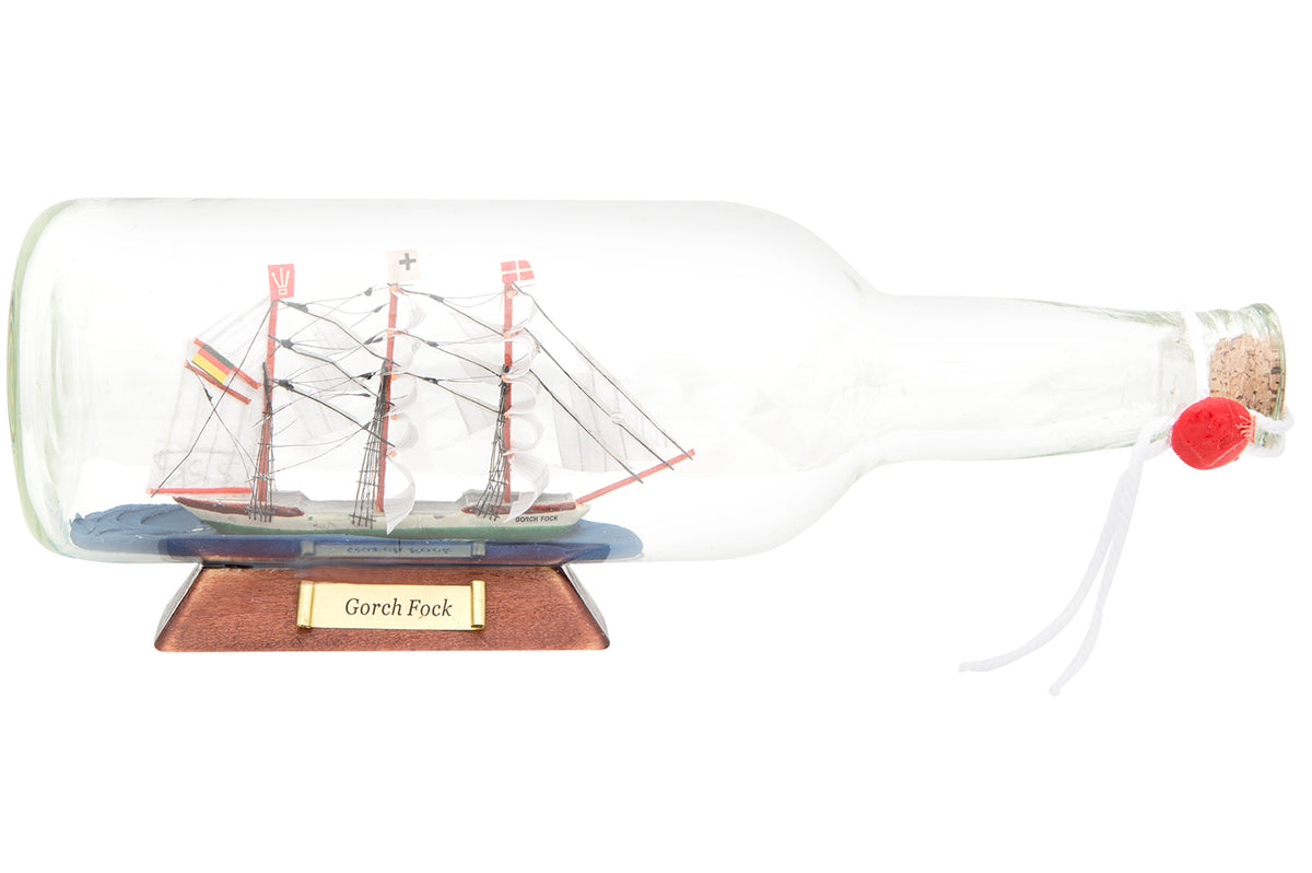 Flaschenschiff Gorch Fock 07l Flasche
