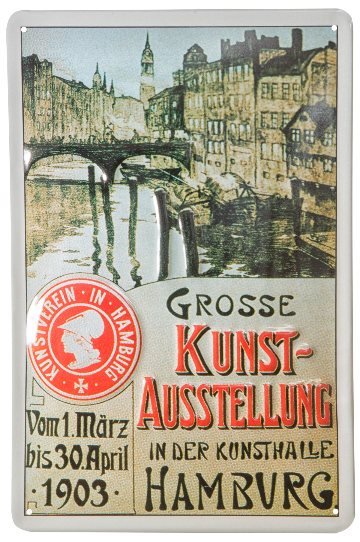 Reklameschild, Kunsthalle