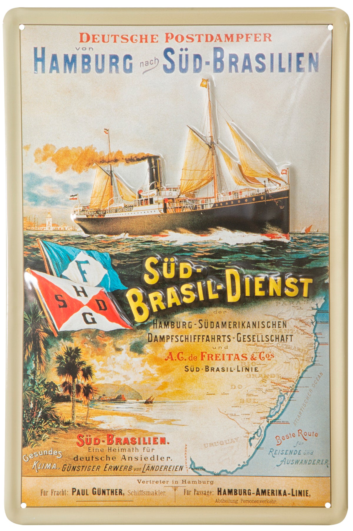 Nostalgieschild, Reklameschild