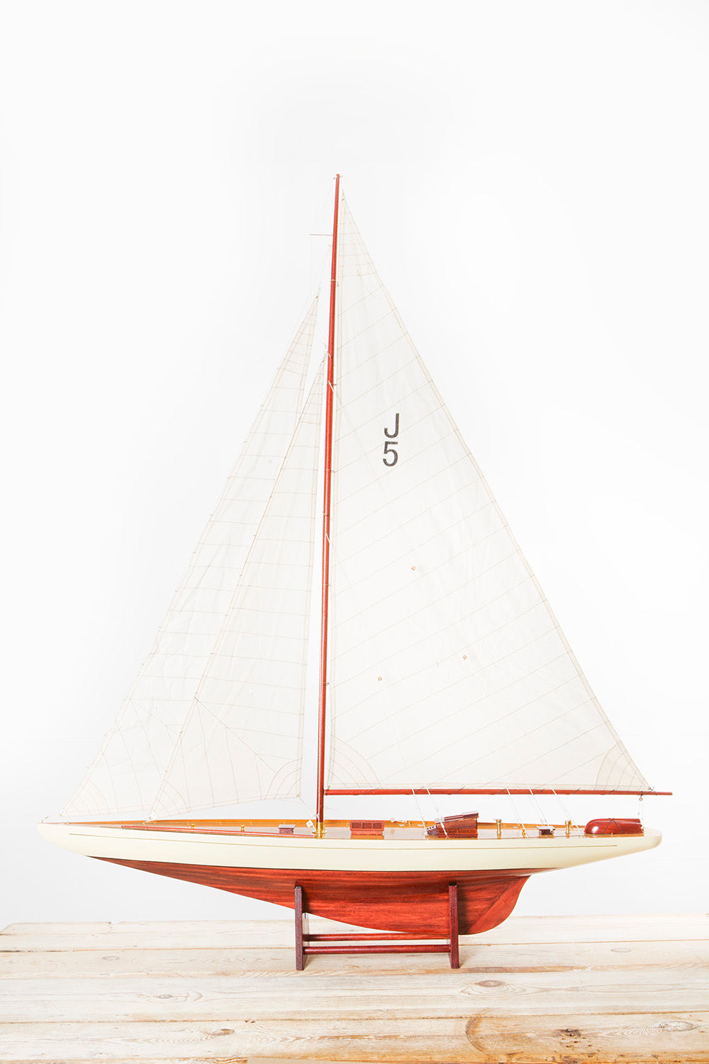 Schiffsmodell Segelschiff Holz Fertigmodell Rainbow