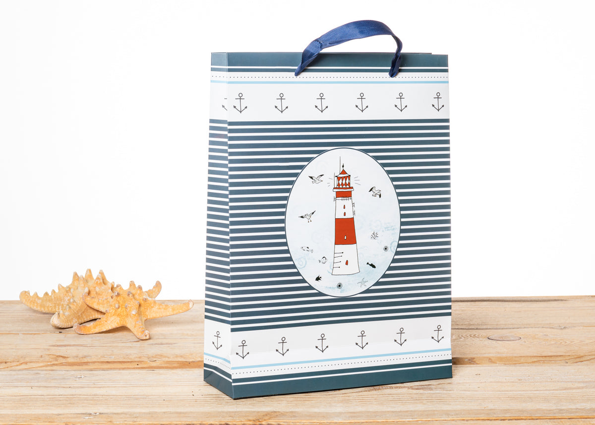 Große maritime Geschenktüte