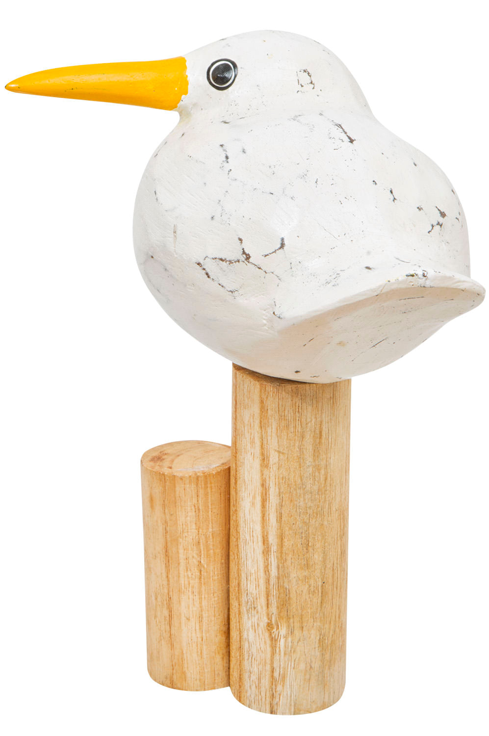 Deko Möwe sitzend 24cm