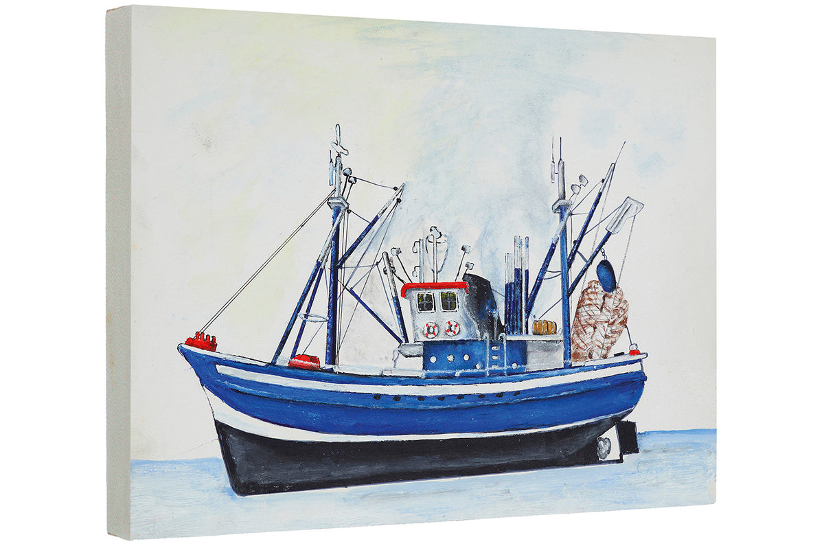 Leinwandbild Fischkutter