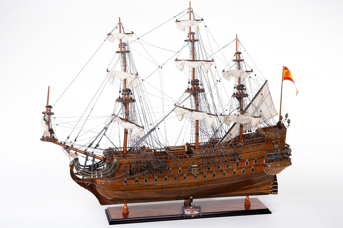 Holz Modellschiff San Felipe