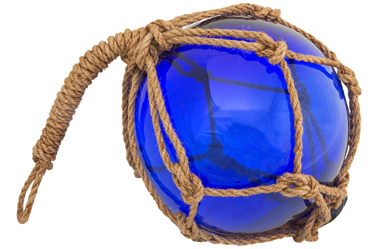 Fischerkugel blau Glas 12,5cm