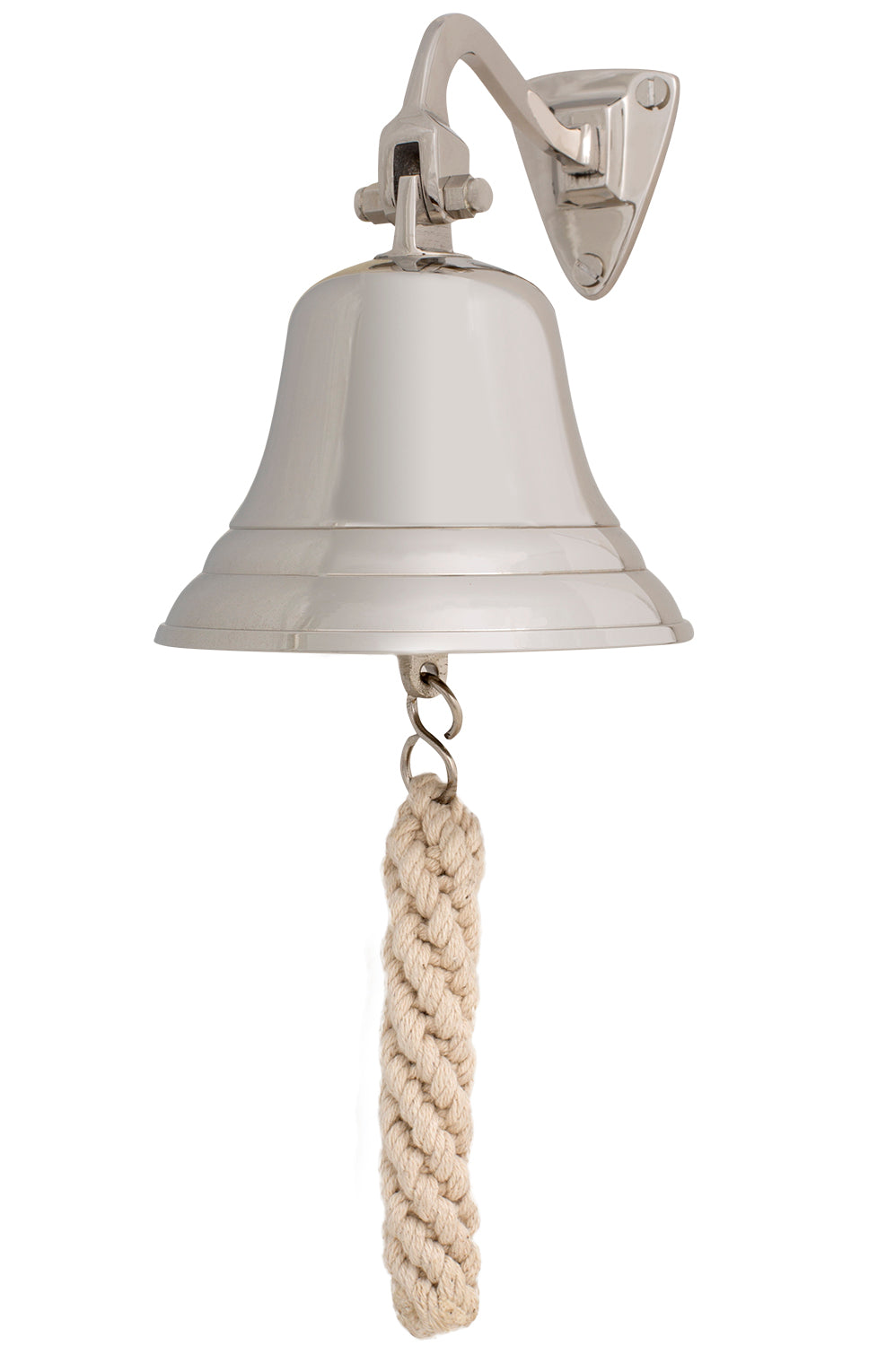 Schiffsglocke, Chrom Look, 15cm