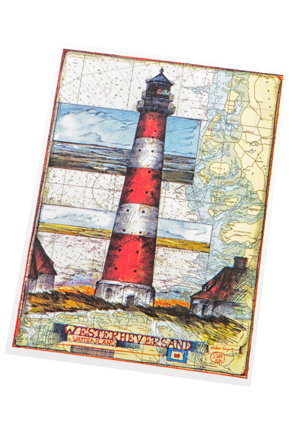 Postkarte Westerheversand