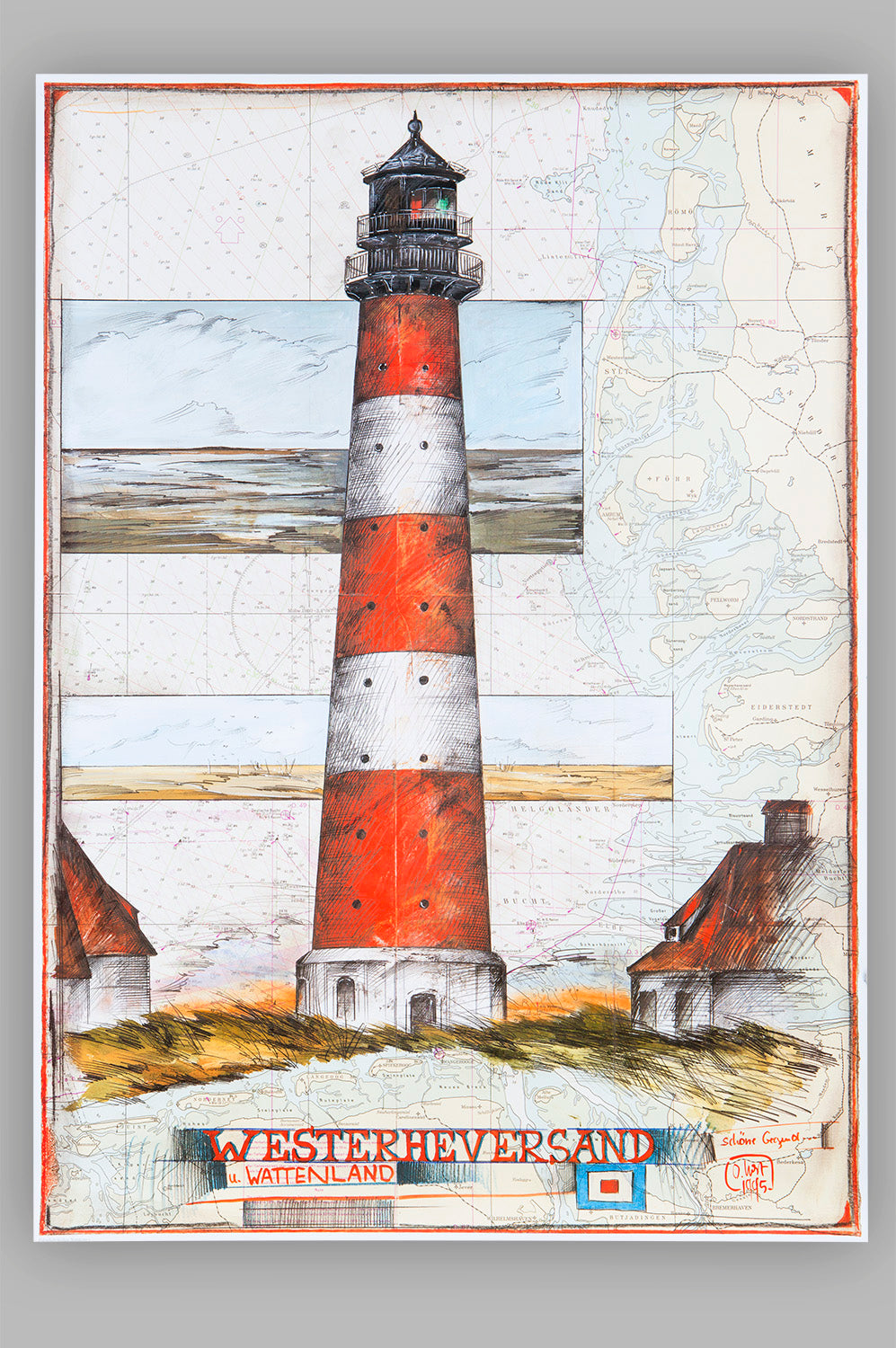 Westerheversand, Poster, klein