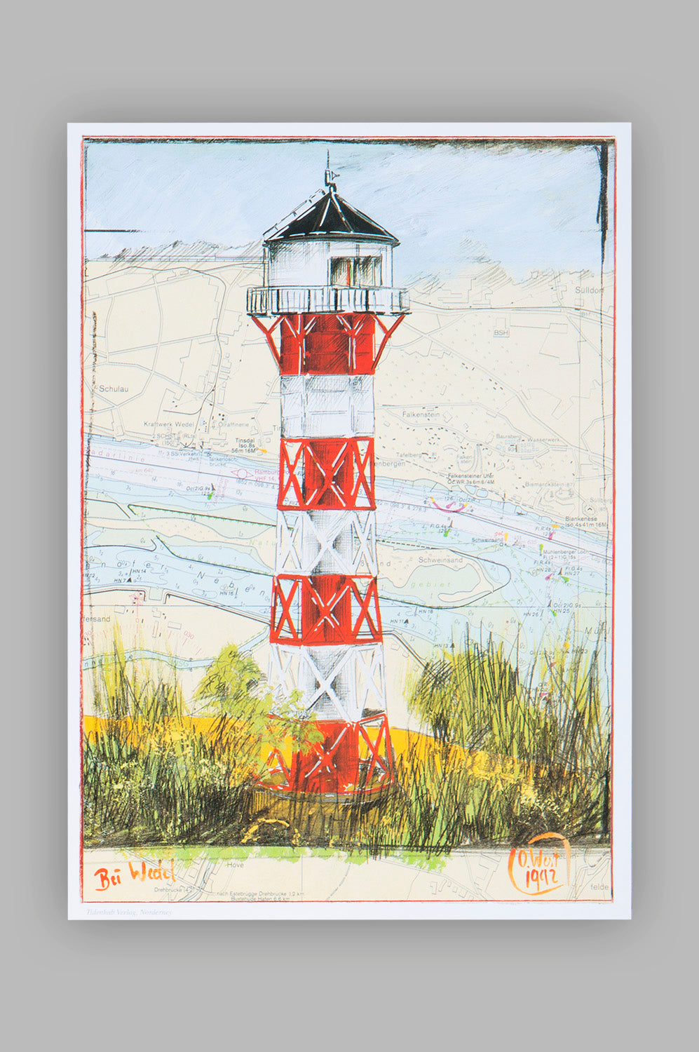 Kunstdruck Wittenbergen, Ole West