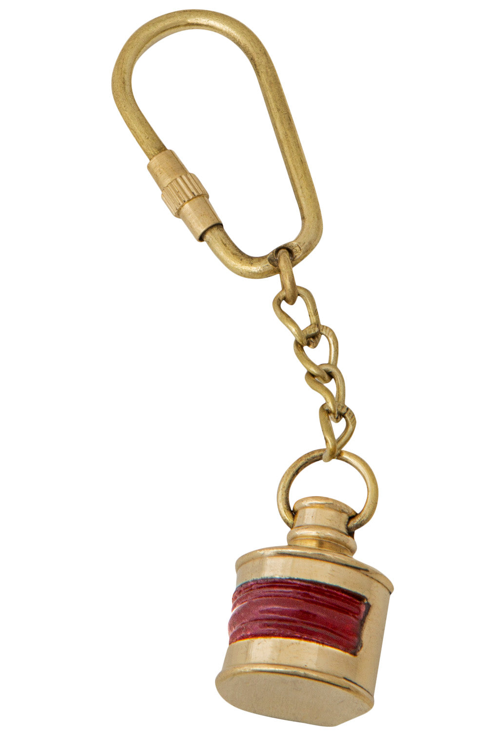 Schlüsselanhänger Backbordlampe