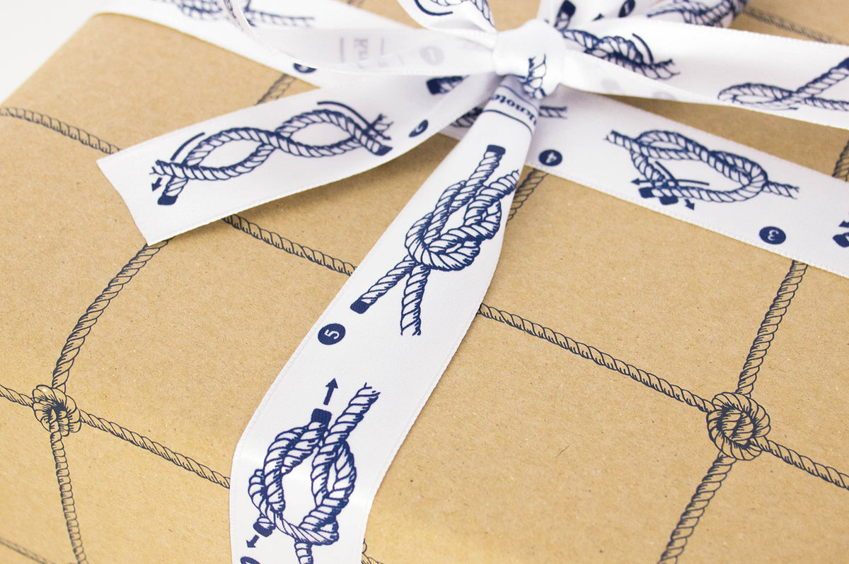 Geschenkpapier Fischernetz