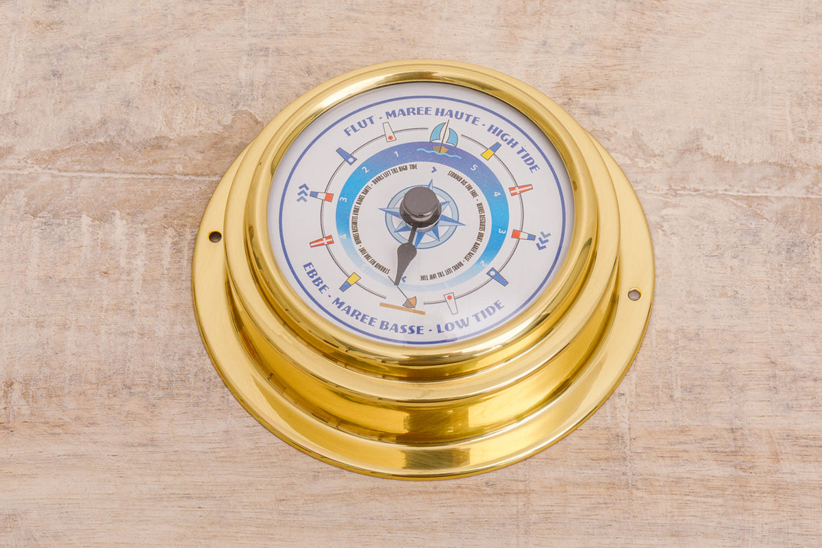 Kleine Tideuhr Design Ziffernblatt