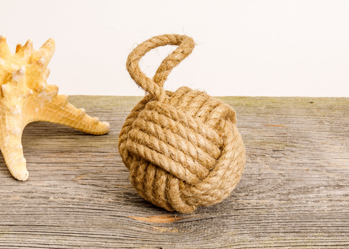 Briefbeschwerer Knoten natur