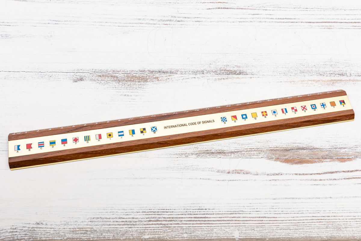 30cm Lineal Maritim Holz, 30cm