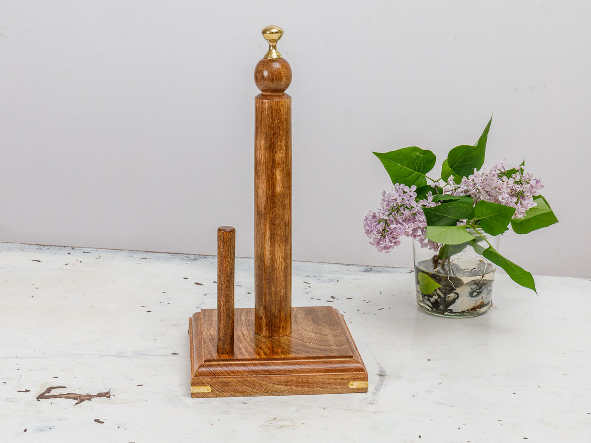 Küchenrollenhalter Mangoholz